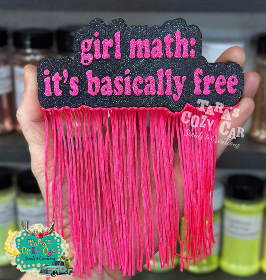 Girl Math Freshie Silicone Mold