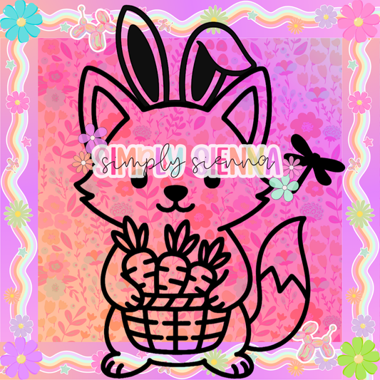 EASTER FOX PNG