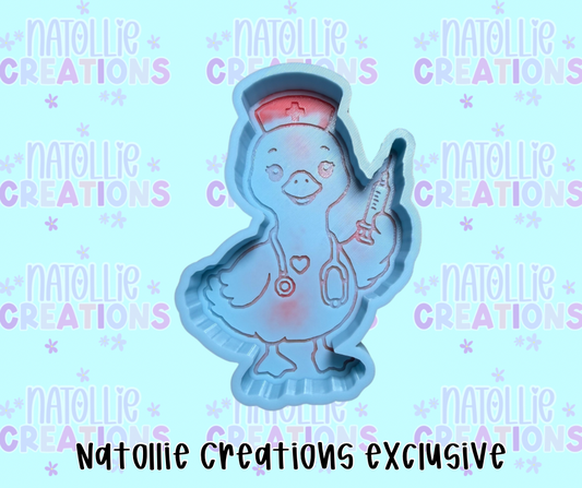 Nurse Goose Freshie Silicone Mold