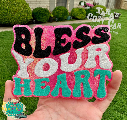 Bless Your Heart Freshie Silicone Mold
