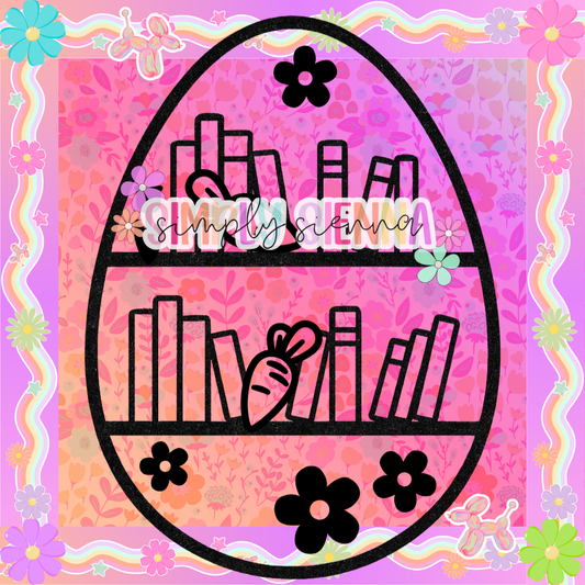 EGG BOOKSHELF PNG