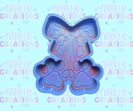 Paw Print Cherry Freshie Silicone Mold