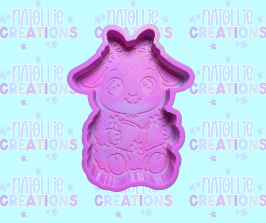Reading Goat Freshie Silicone Mold