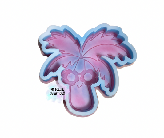 Groovy Palm Tree Freshie Silicone Mold