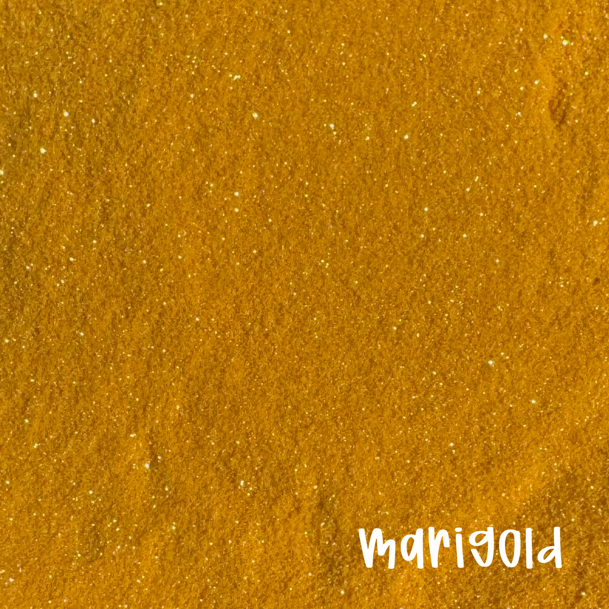 Marigold Glitter Dust