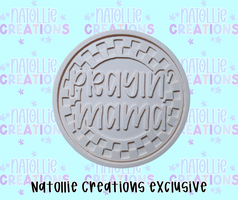 Prayin’ Mama Insert Freshie Silicone Mold
