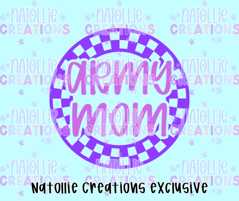 Army Mom Insert Freshie Silicone Mold
