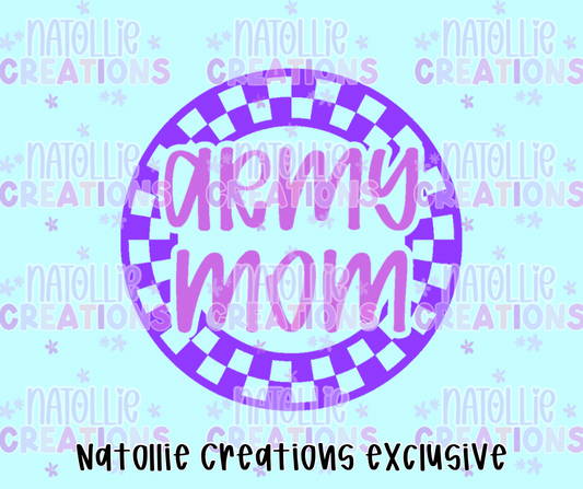 Army Mom Insert Freshie Silicone Mold