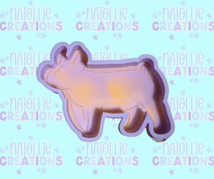 Pig - Show Animal Freshie Silicone Mold