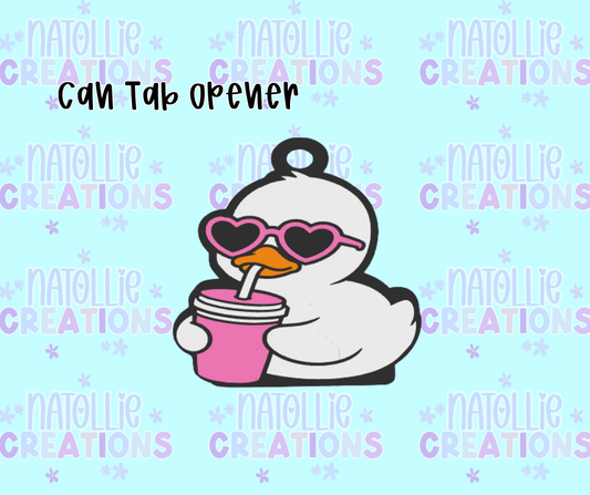 Duck Sippin’ Can Tab Opener Keychain