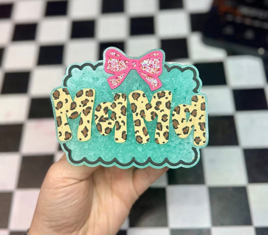 Framed Mama Freshie Silicone Mold