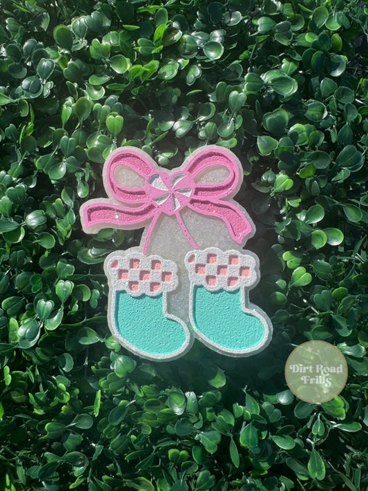 Stocking Cherry Freshie Silicone Mold
