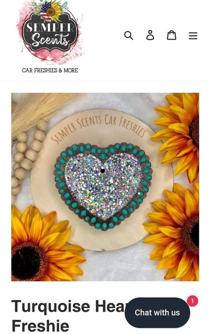 Turquoise Heart