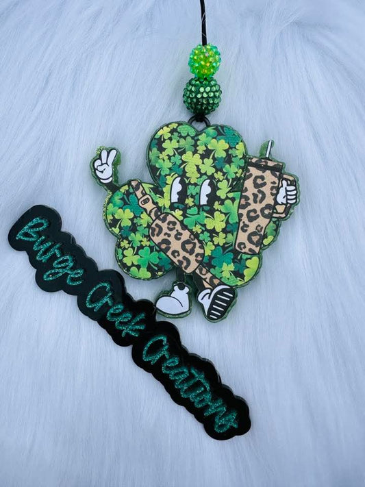 Shamrock With Bag and Cup