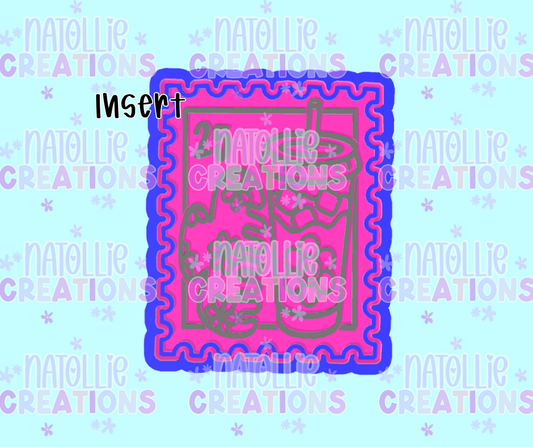 Claw Clip Stamp Insert Freshie Silicone Mold