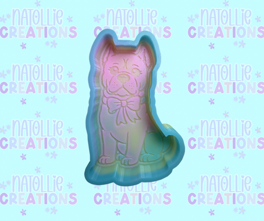 Cane Corso W/ Bow Freshie Silicone Mold