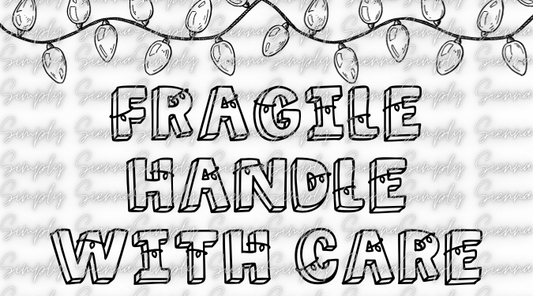 Fragile Christmas Thermal Download