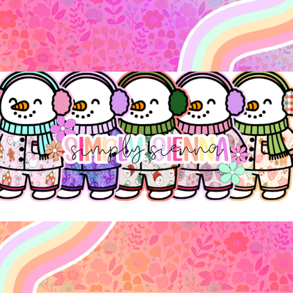 Pajama Snowman - NATOLLIE CREATIONS