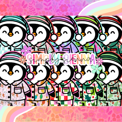 Winter Cap Pajama Penguin - NATOLLIE CREATIONS