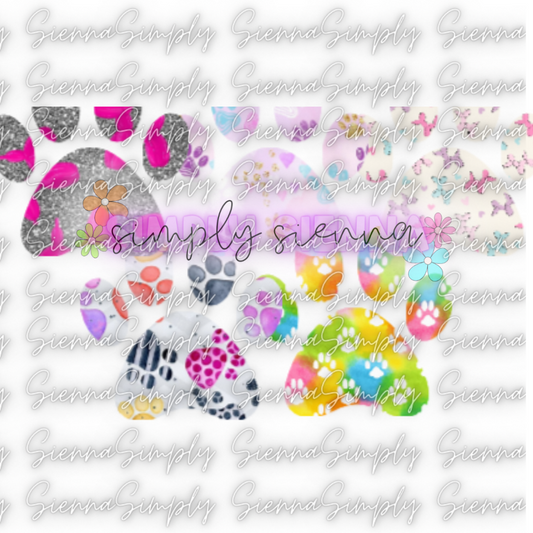 Paw With Heart - SOUTHERN GLITTER MOLDS