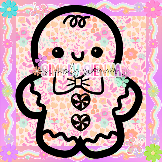 Gingerbread Cookie PNG