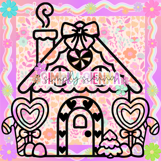 Gingerbread House PNG