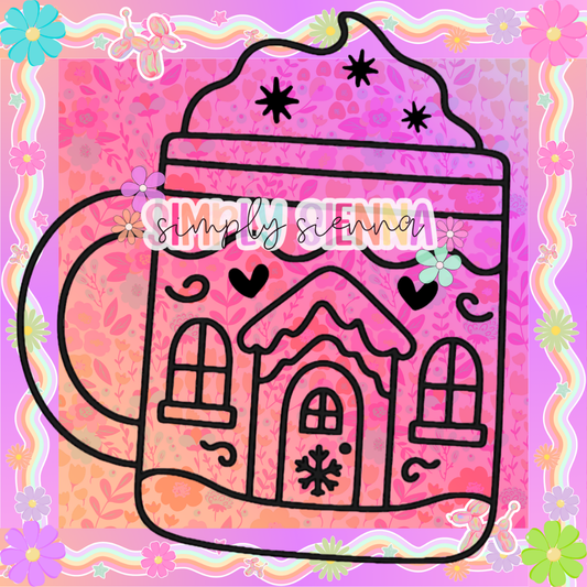 GINGERBREAD MUG PNG