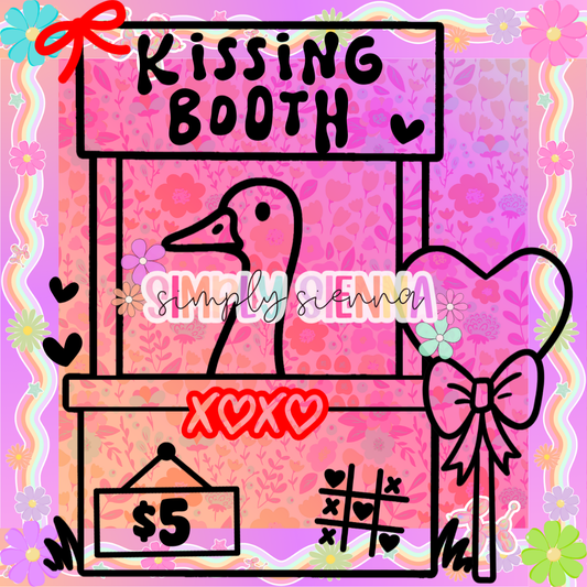 GOOSE KISSING BOOTH PNG