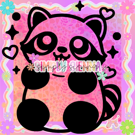 GUMMY BEAR RACCOON PNG