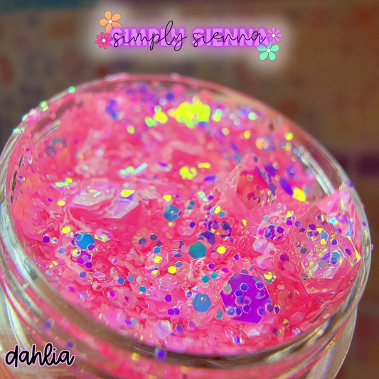Dahlia Hair Glitter