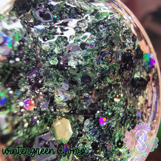 Wintergreen & Onyx Hair Glitter