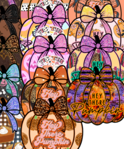 Pumpkin With Bow