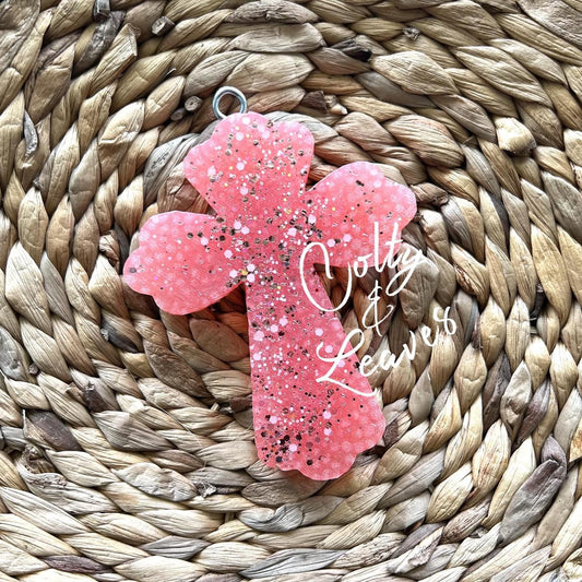 Blank Cross Freshie Silicone Mold