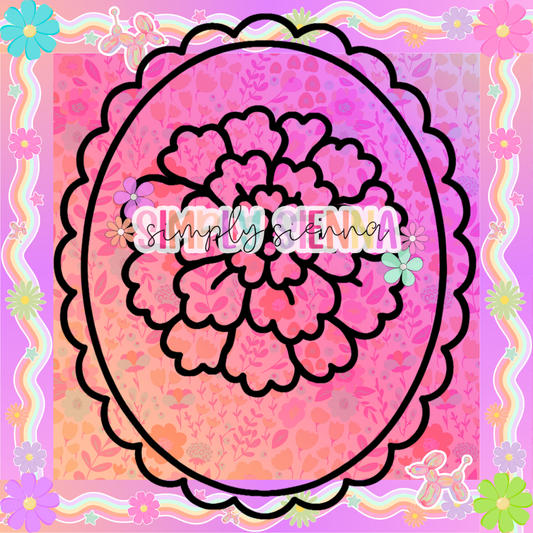 MARIGOLD FRAME PNG