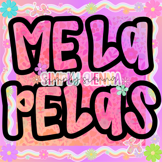 Me La Pelas PNG