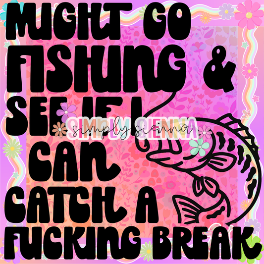 Might Go Fishing PNG