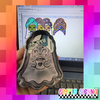 Mud Mask Ghost - NATOLLIE CREATIONS