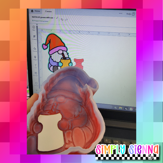 Gnome With Can - NATOLLIE CREATIONS