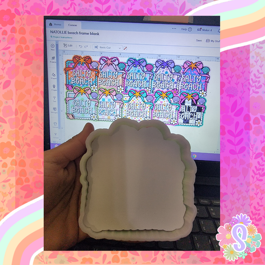 Beach Frame Blank Mold - NATOLLIE CREATIONS