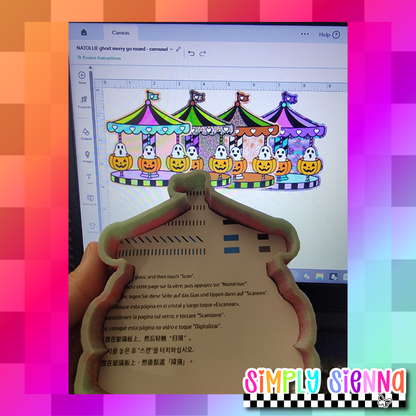 Ghost Merry Go Round - NATOLLIE CREATIONS