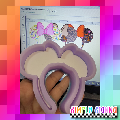Girl Ears Headband - BEES BOUTIQUE