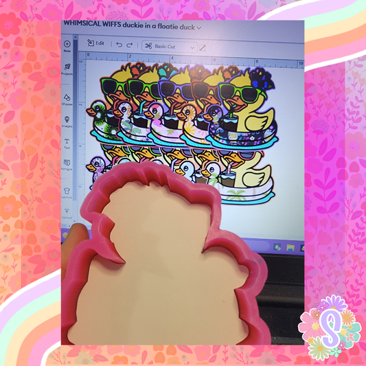 Duckie In A Floatie - WHIMSICAL WIFFS