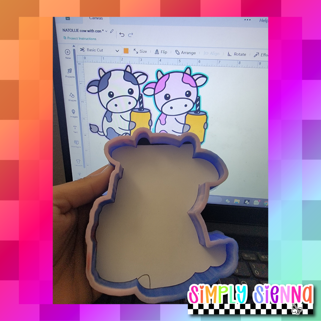 Cow With Can - NATOLLIE CREATIONS