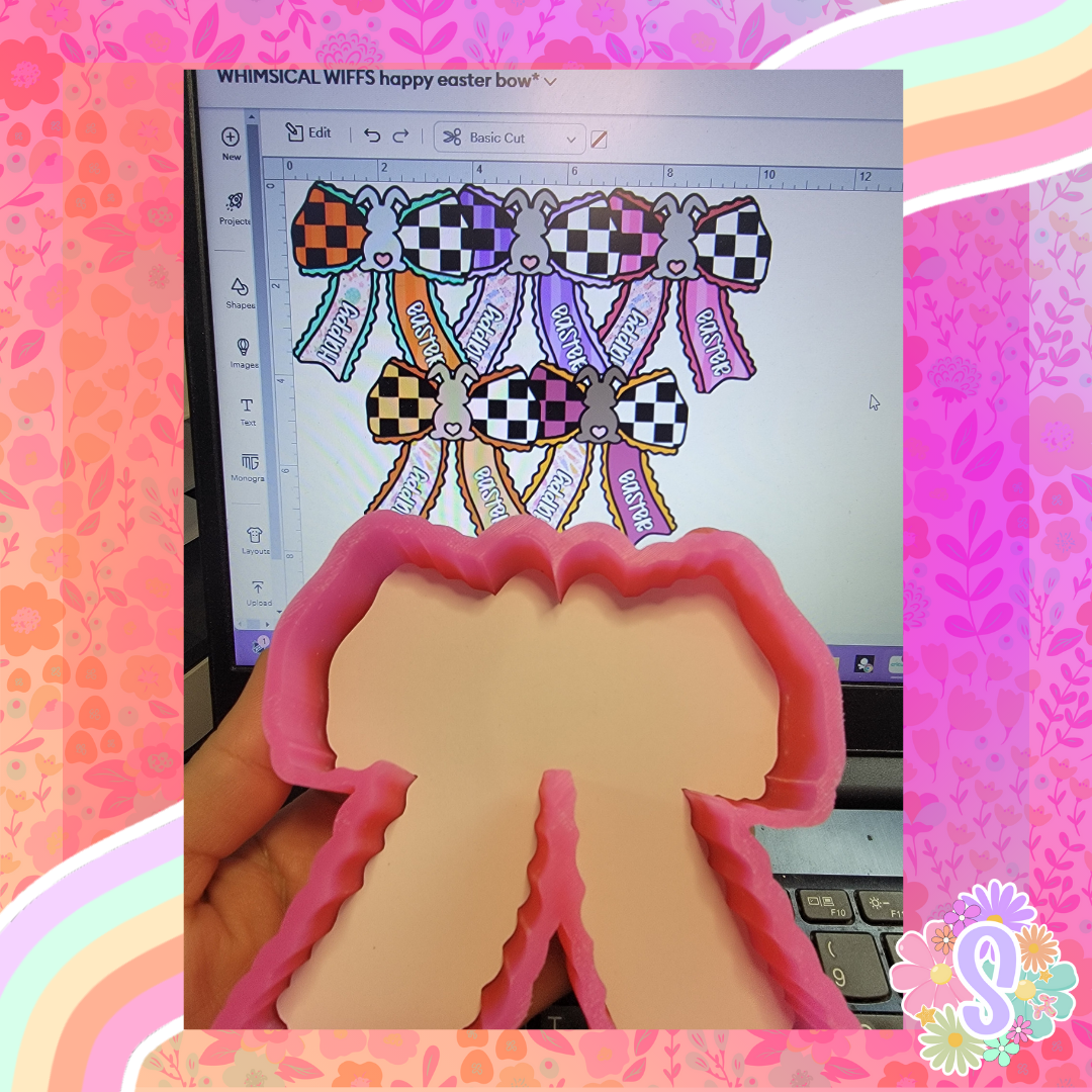 Happy Easter Bow - WHIMSICAL WIFFS