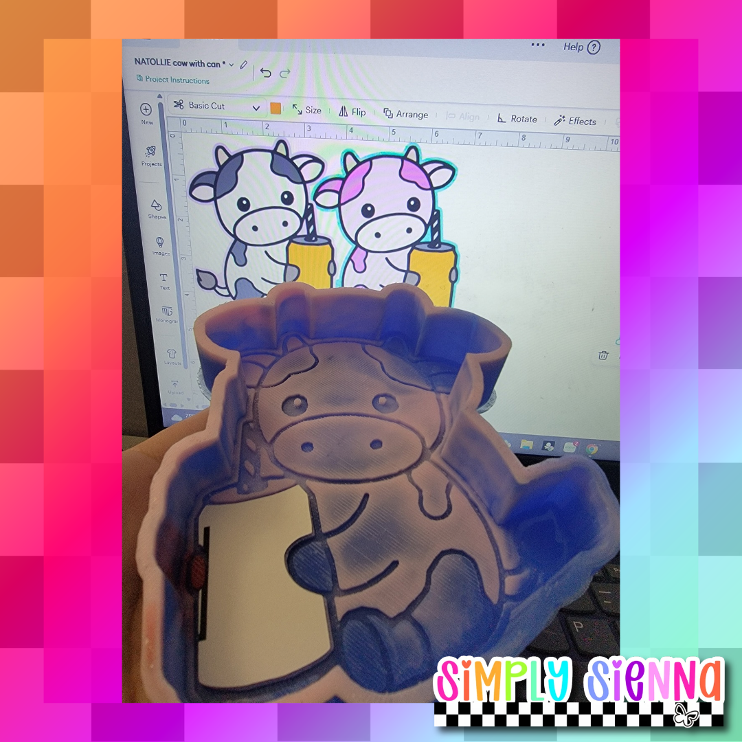 Cow With Can - NATOLLIE CREATIONS
