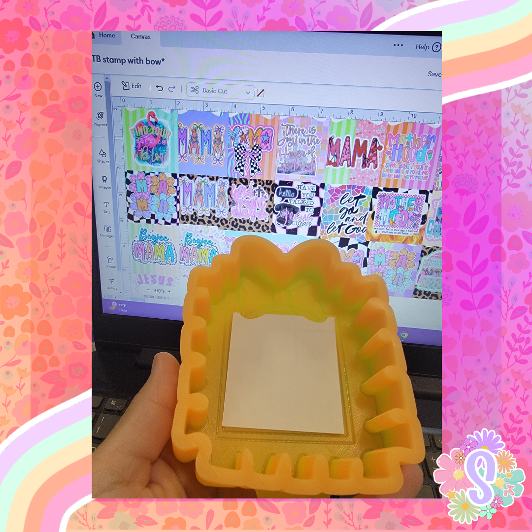 Stamp With Bow - TB MOLDS