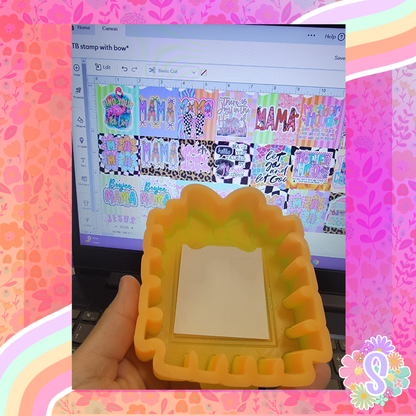 Stamp With Bow - TB MOLDS