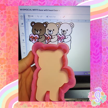 Bear With Heart Box - WHIMSICAL WIFFS