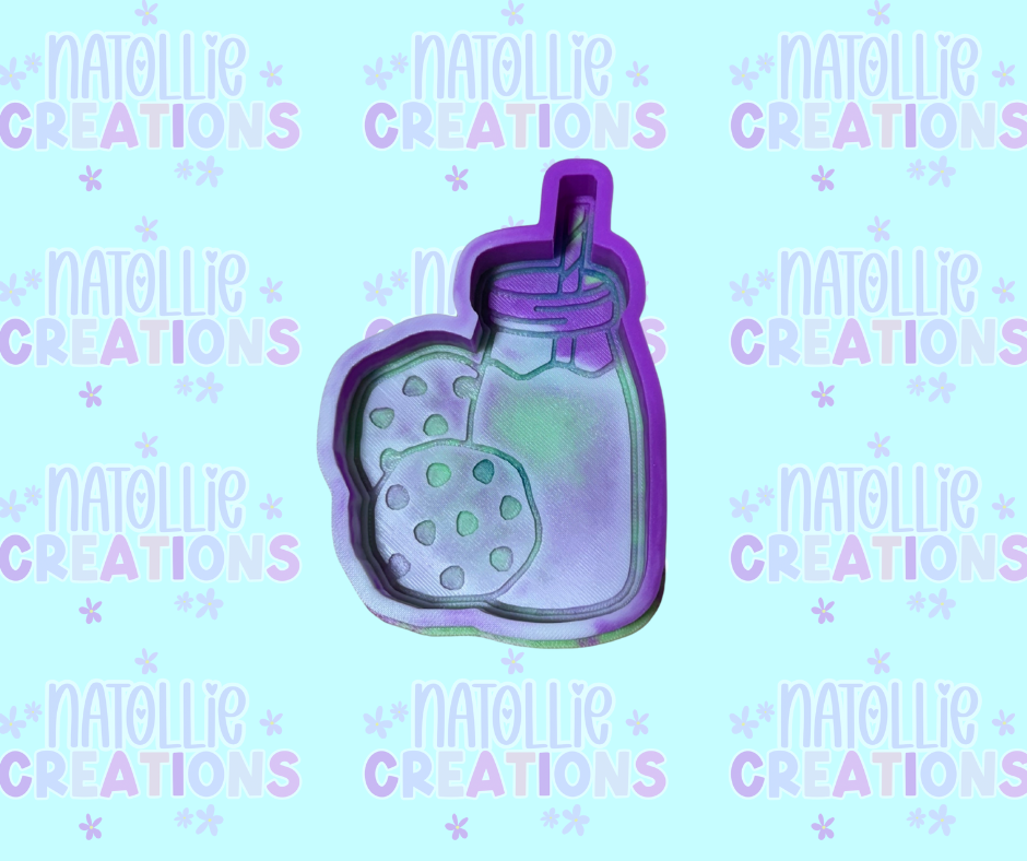 Milk & Cookies Freshie Silicone Mold