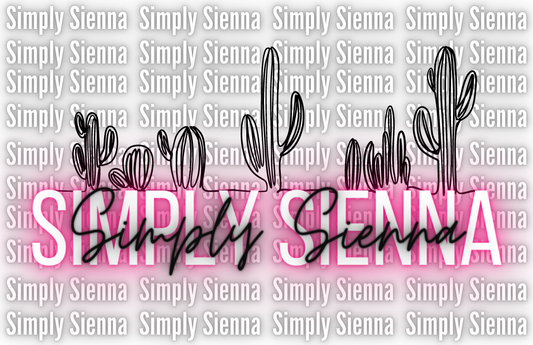 Name Watermark Font 3